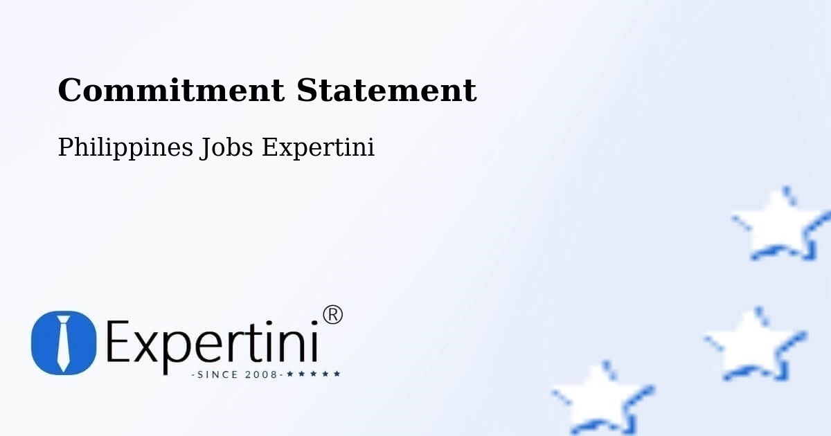 Corporate Commitment – Muñoz - Philippines Jobs Expertini