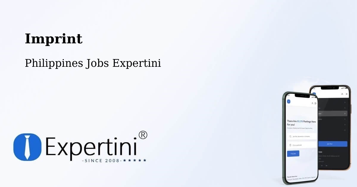 Imprint – Muñoz - Philippines Jobs Expertini