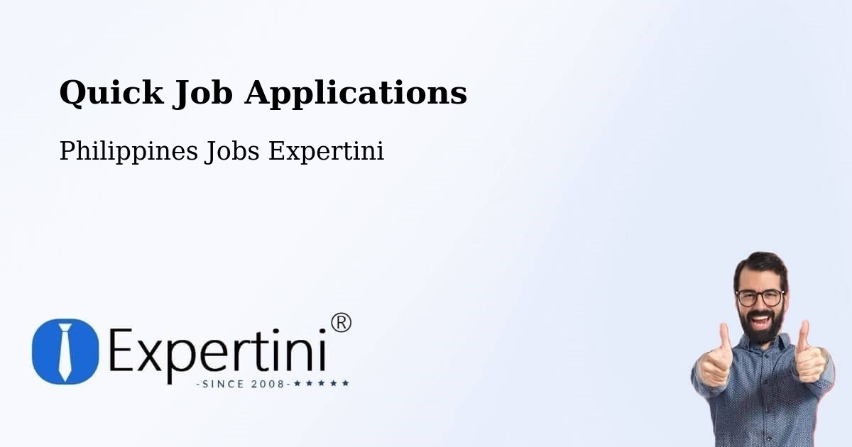 Quick Apply Feature – Muñoz - Philippines Jobs Expertini